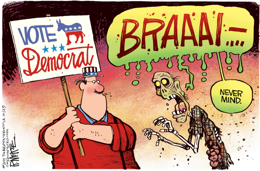 Democrat Zombie COLOR
