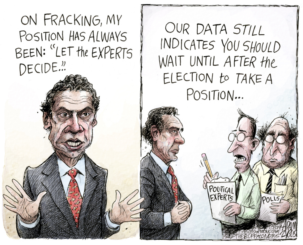  NY STATE FRACKING by Adam Zyglis