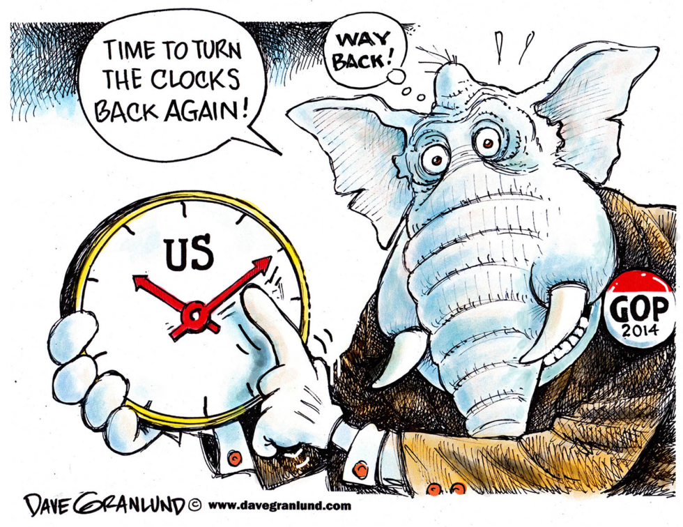 Turning clocks back 2014