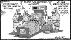 CONTROL OF THE SENATE by Bob Englehart
