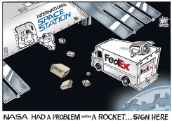 NASA DELIVERY,  by Randy Bish