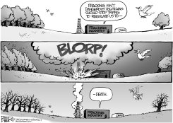 LOCAL OH - FRACKING BLOWOUT by Nate Beeler