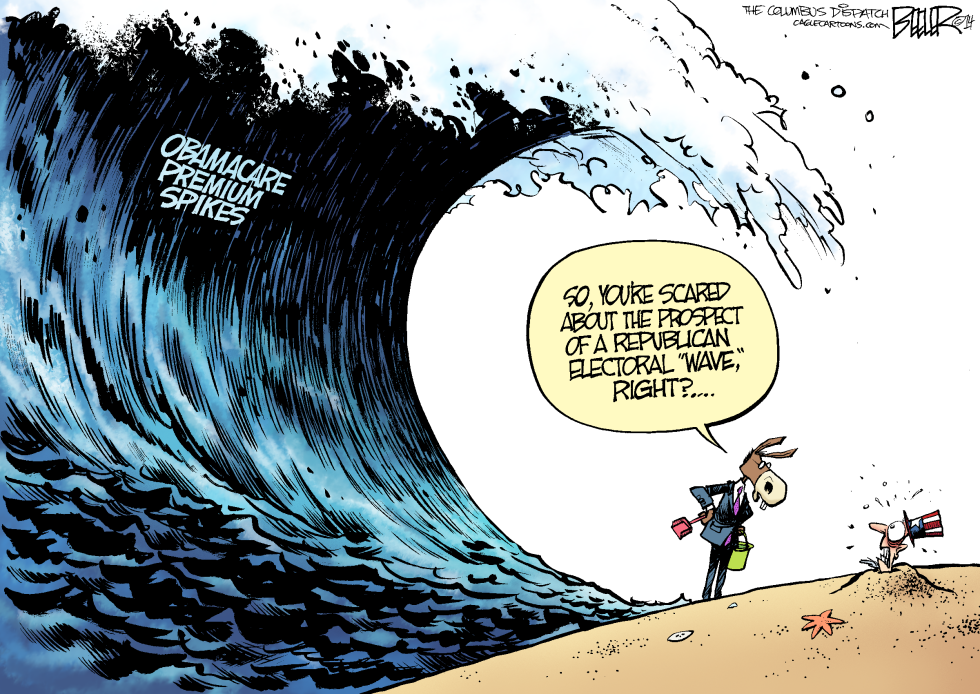  THE WAVE by Nate Beeler