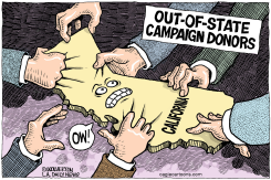 LOCAL-CA OUT OF STATE CAMPAIGN DONATIONS by Monte Wolverton