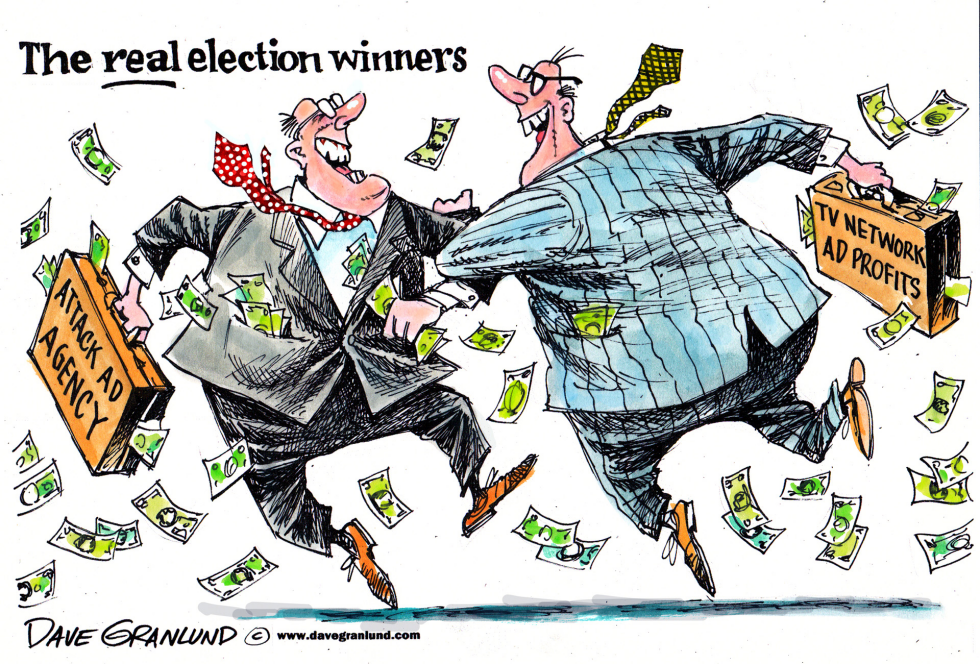  ELECTION WINNERS by Dave Granlund