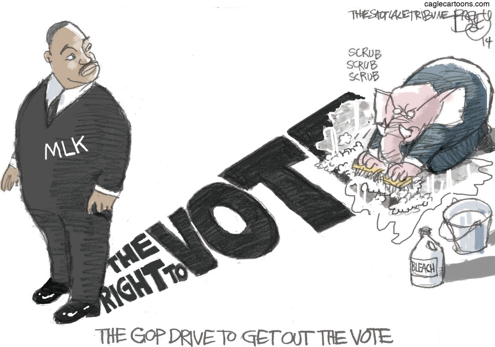  GET OUT THE VOTE by Pat Bagley