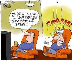 NOT VOTING  by Gary McCoy