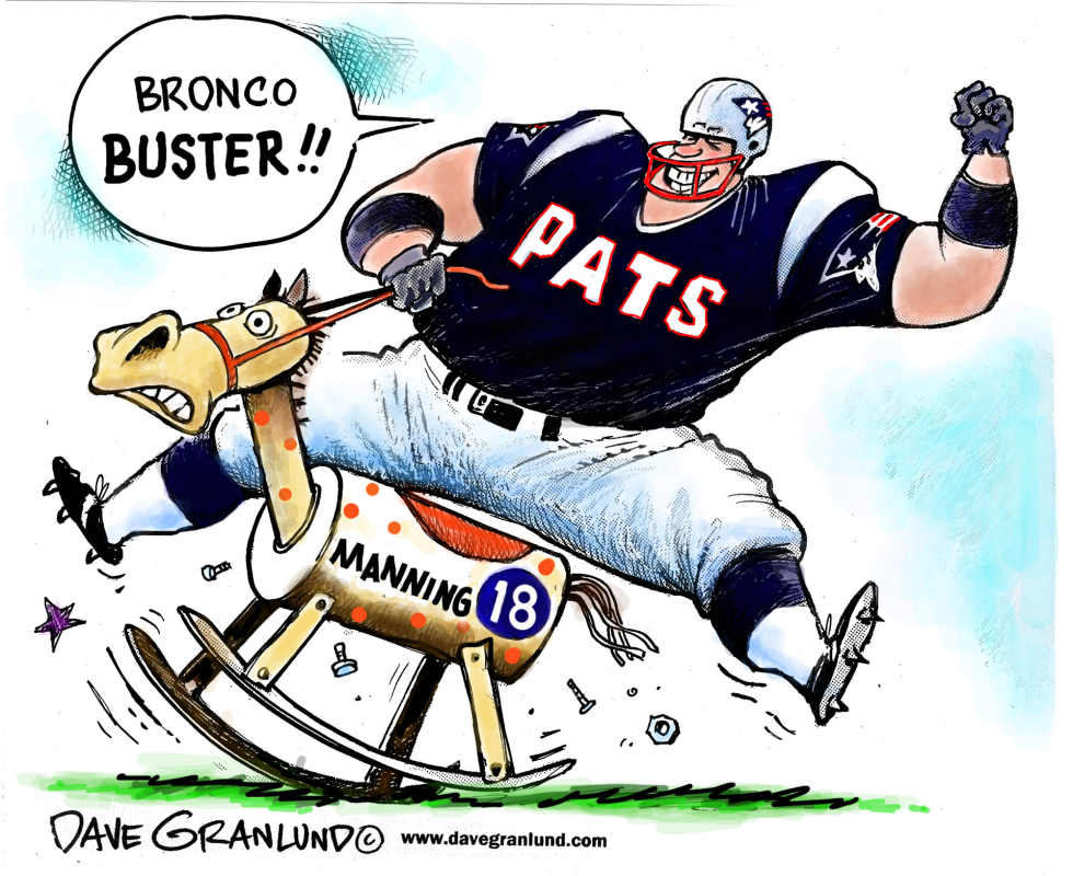 Patriots bust Broncos