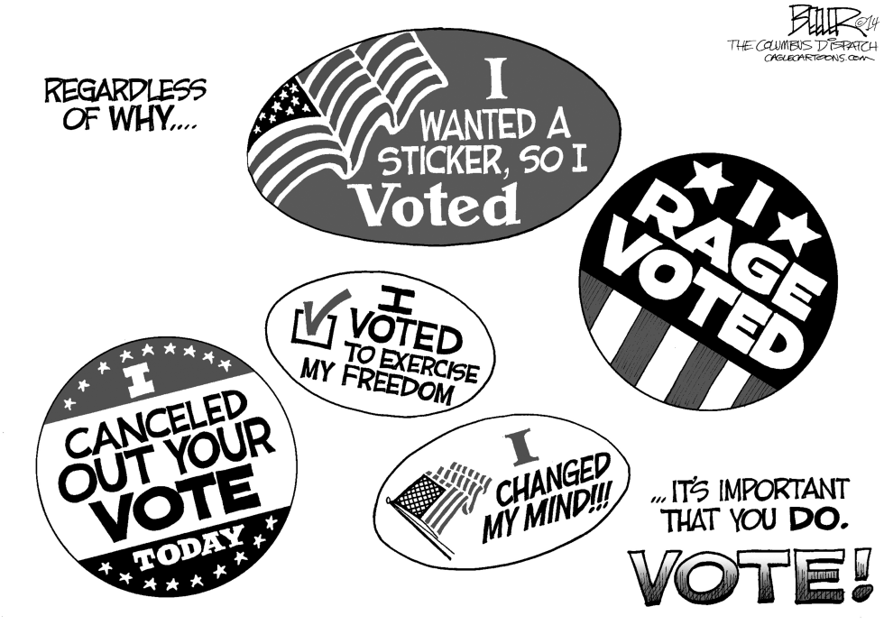 Voting Stickers