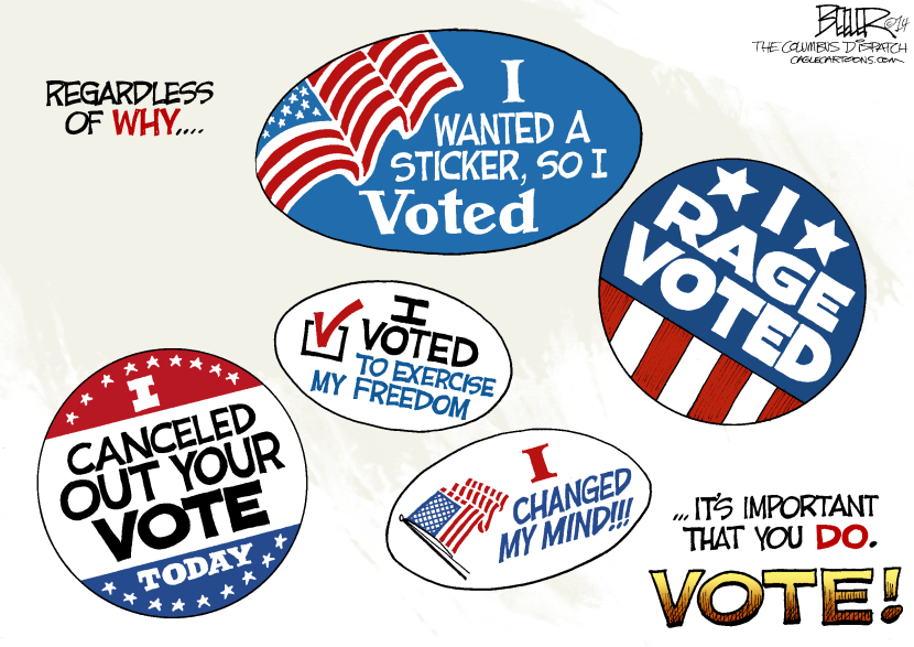 Voting Stickers COLOR