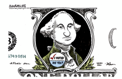 MONEY IN POLITICS  by Jimmy Margulies