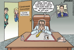 CALIF LOCAL GAVIN NEWSOM by Steve Greenberg