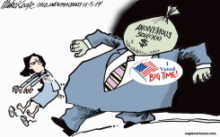 ANONYMOUS WINNERS  by Mike Keefe