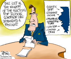 LOCAL-IL NEW IL GOVERNOR  by Gary McCoy