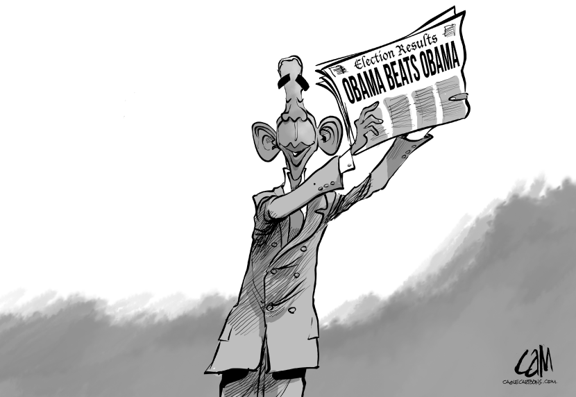 Obama Beats Obama