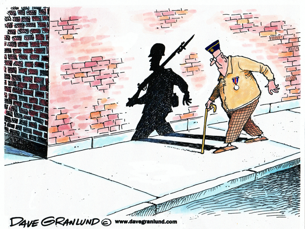  VETERAN'S DAY SHADOW by Dave Granlund