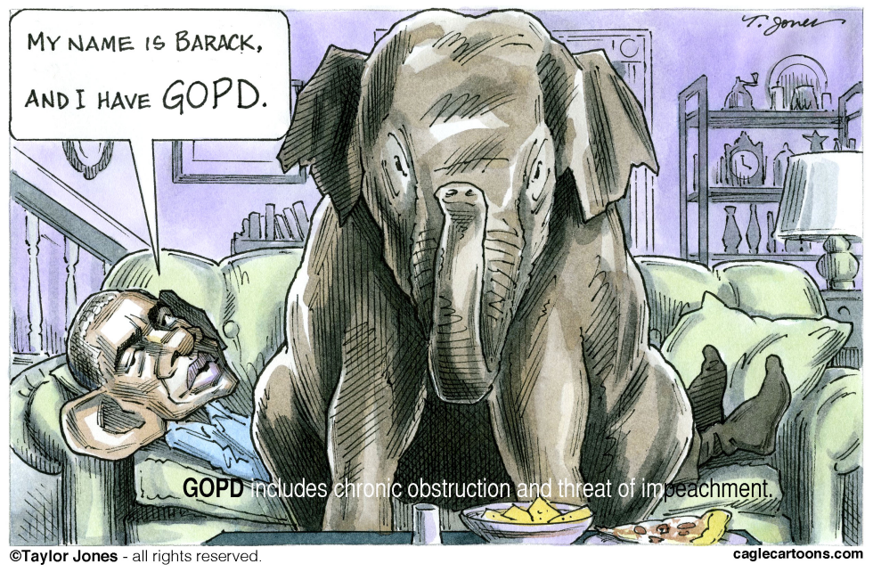 What ails Obama - COLOR