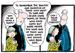 REMEMBRANCE DAY 2014 by Ingrid Rice