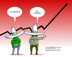 CRIMEN AL ALZA EN MéXICO  by Arcadio Esquivel
