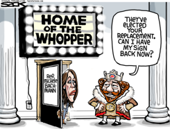 BYE BYE BACHMANN  by Steve Sack