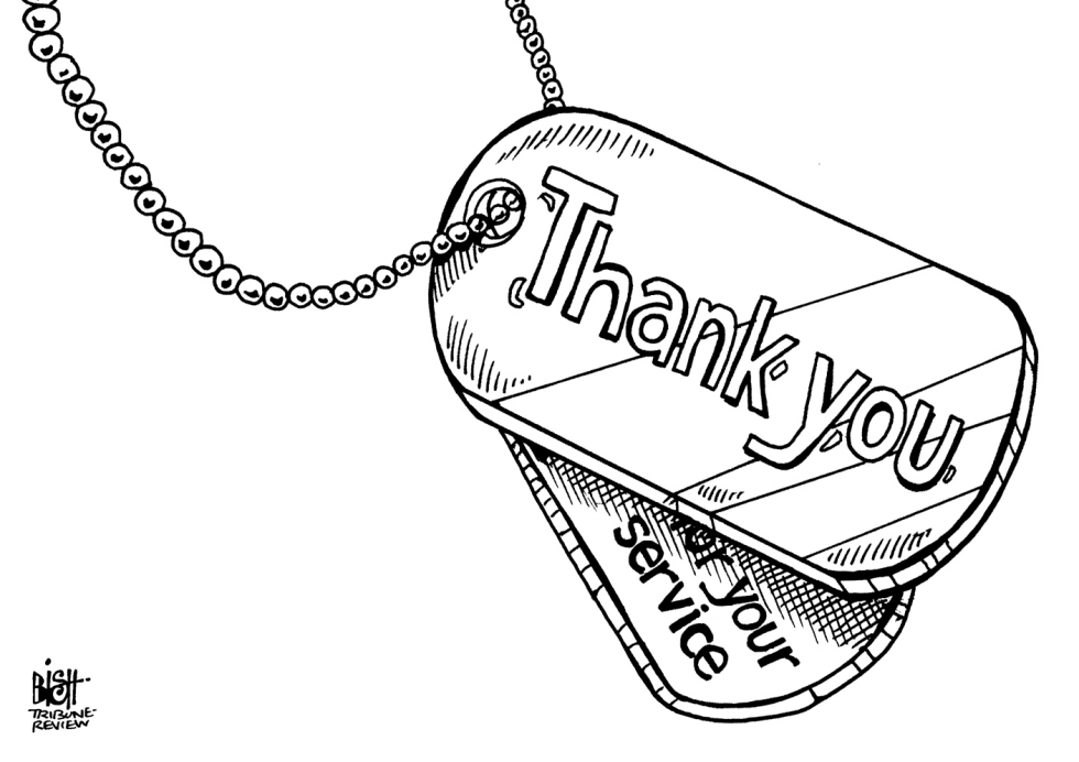 VETERANS DAY 2014, B/W