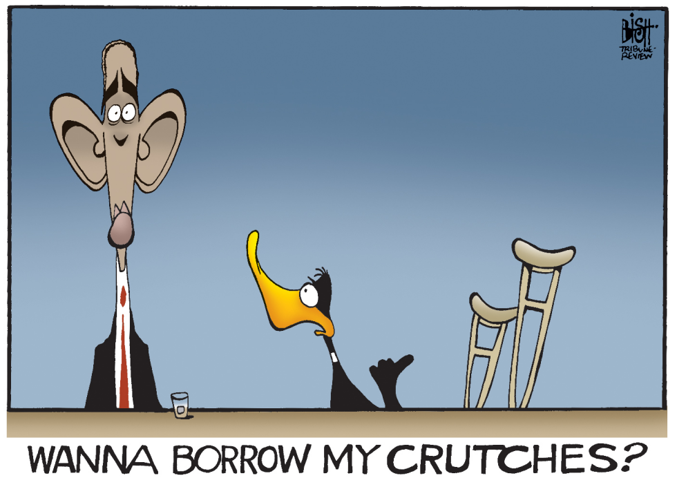 LAME DUCK OBAMA, COLOR