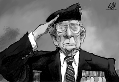 VETERANS DAY REMEMBRANCE by Cam Cardow