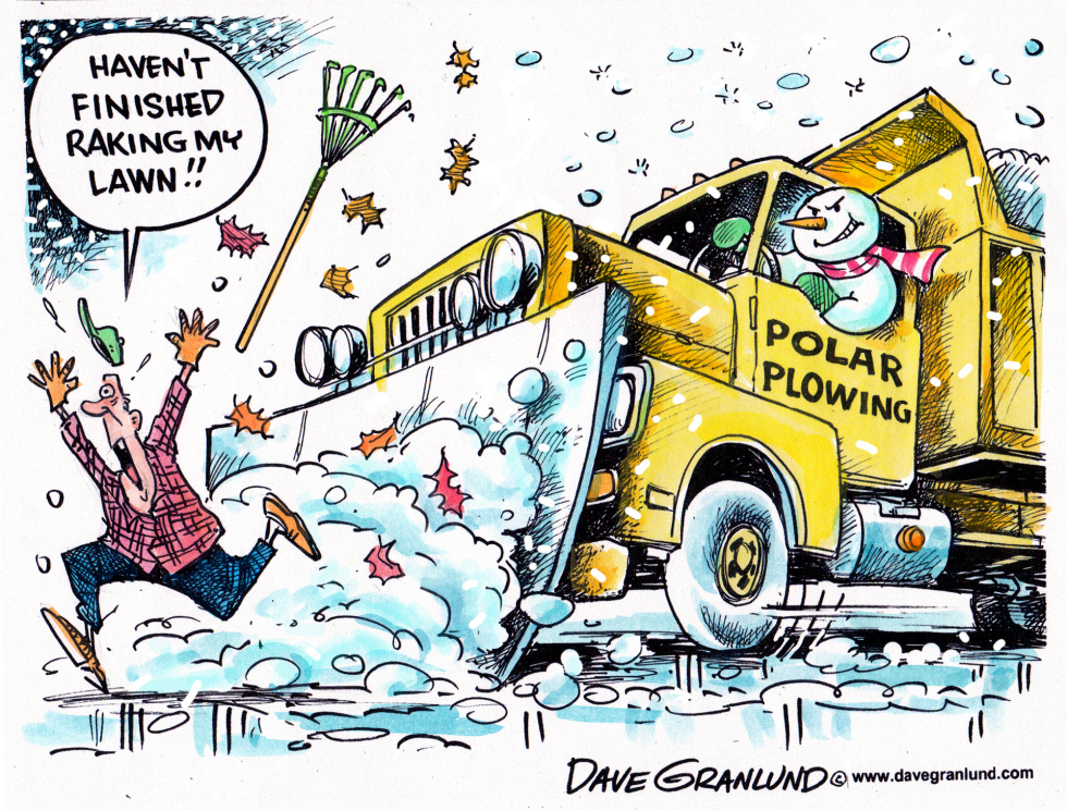  EARLY SNOW by Dave Granlund