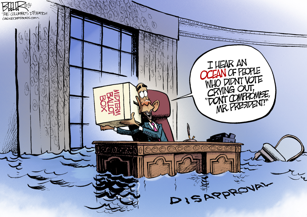 Obama Hears Voices COLOR