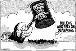 SUPREME COURT OBAMACARE CHALLENGE by Monte Wolverton