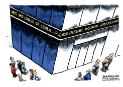 NYC DOCTOR CURED OF EBOLA  by Jimmy Margulies