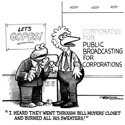 PBS GOES CONSERVATIVE by R.J. Matson