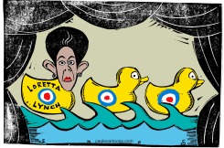 LORETTA LYNCH  by Randall Enos