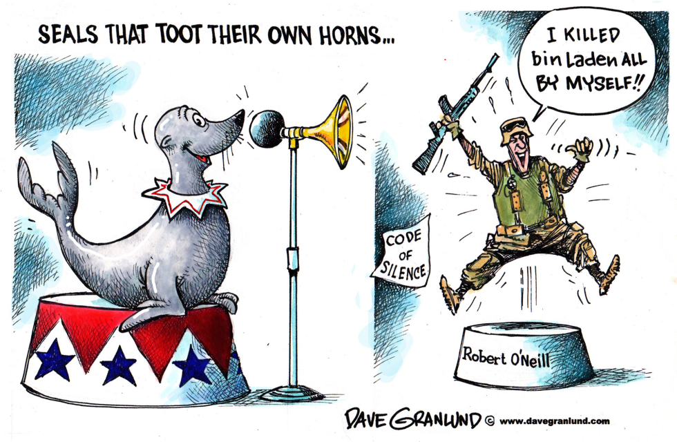 SEALS and tooting horns