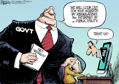 NET NEUTRALITY  by Nate Beeler