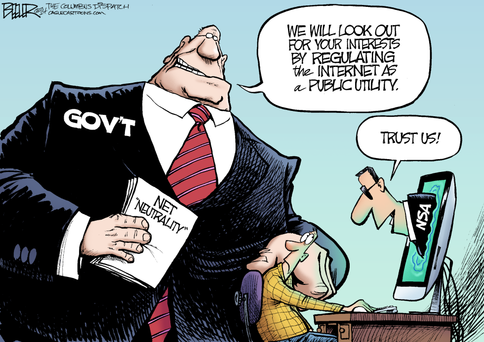  NET NEUTRALITY by Nate Beeler