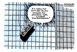 WINDOW WASHERS ON WORLD TRADE CENTER NYC  by Jimmy Margulies