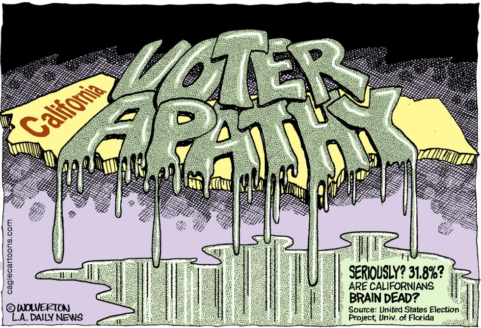  LOCAL-CA VOTER APATHY by Wolverton