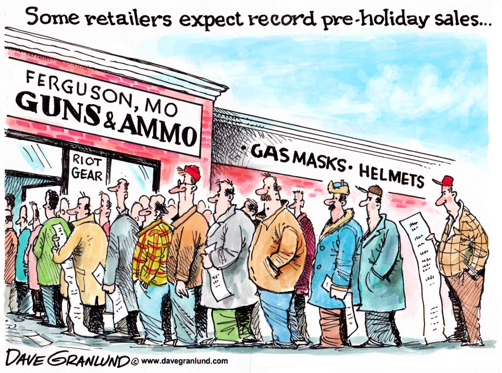  FERGUSON AND RETAILERS by Dave Granlund