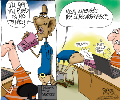 NET NEUTRALITY HURTS  by Gary McCoy
