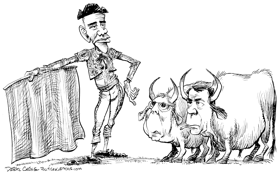  OBAMA Y LA REFORMA EJECUTIVA DE INMIGRACION by Daryl Cagle