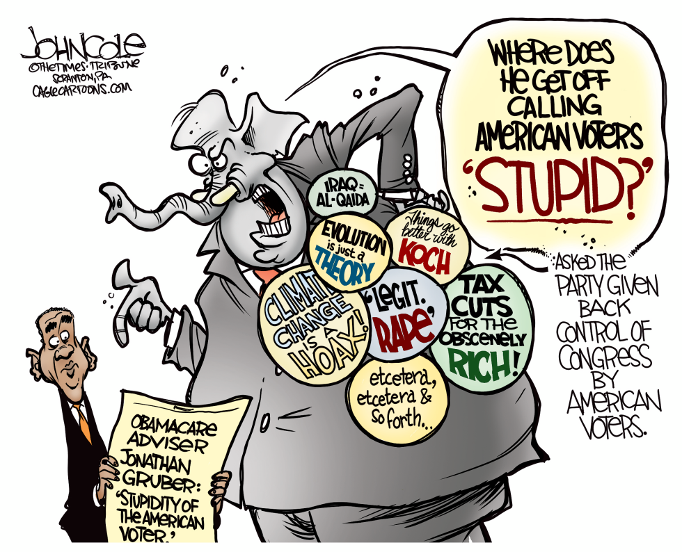 Stupid voters COLOR