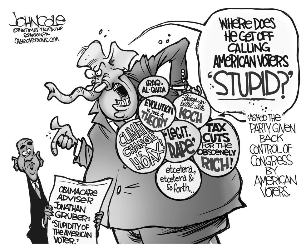 Stupid voters BW