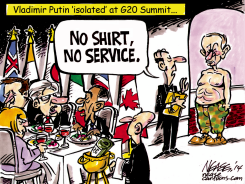 G20 PUTIN by Steve Nease
