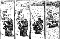 CLIMATE CHANGING by Rick McKee