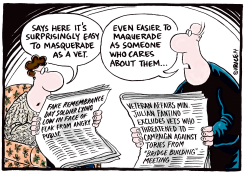 MASQUERADING AS A VET by Ingrid Rice