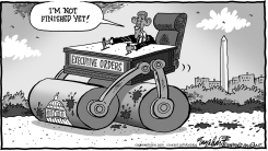 OBAMA EXECUTIVE ORDERS by Bob Englehart