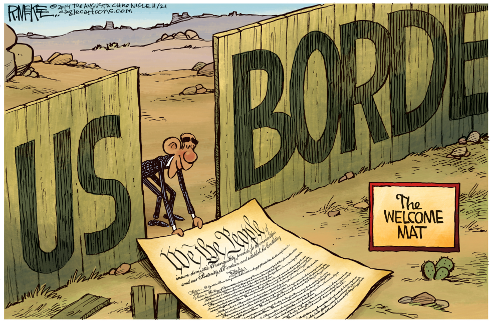 Obama Welcome Mat COLOR