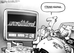 LOCAL OH - HEARTBEAT BILL by Nate Beeler