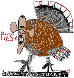 TALKING TURKEY  by Randall Enos